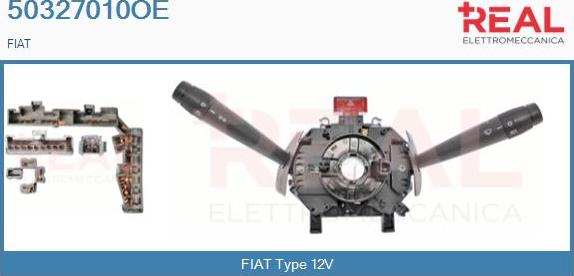 REAL 50327010OE - Commutateur de colonne de direction droxauto.com