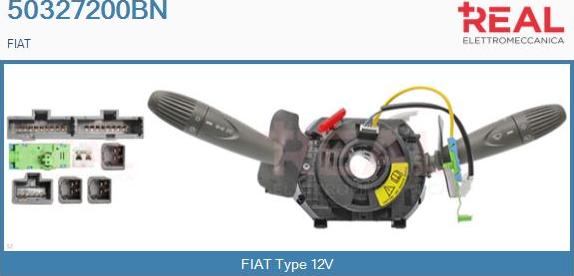REAL 50327200BN - Commutateur de colonne de direction droxauto.com