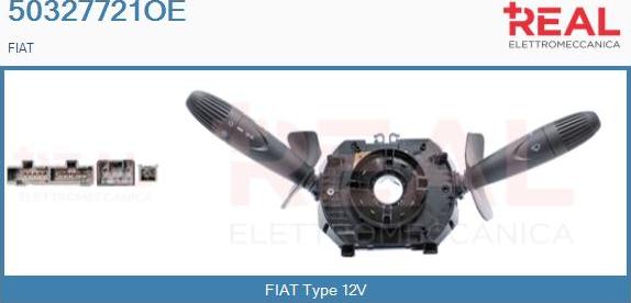 REAL 50327721OE - Commutateur de colonne de direction droxauto.com