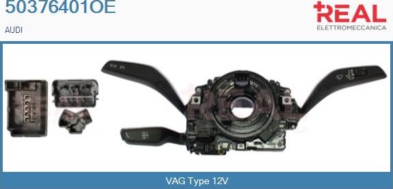 REAL 50376401OE - Commutateur de colonne de direction droxauto.com