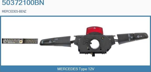 REAL 50372100BN - Commutateur de colonne de direction droxauto.com