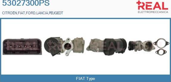 REAL 53027300PS - Vanne EGR droxauto.com