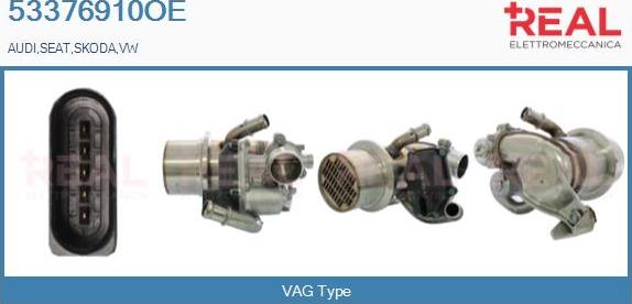 REAL 53376910OE - Radiateur, réaspiration des gaz d'échappement droxauto.com