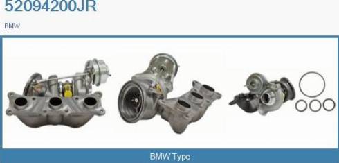 REAL 52094200JR - Turbocompresseur, suralimentation droxauto.com