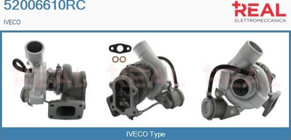 REAL 52006610RC - Turbocompresseur, suralimentation droxauto.com