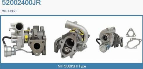 REAL 52002400JR - Turbocompresseur, suralimentation droxauto.com