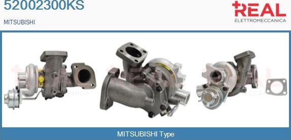 REAL 52002300KS - Turbocompresseur, suralimentation droxauto.com
