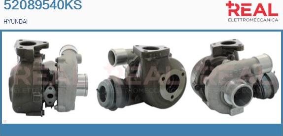 REAL 52089540KS - Turbocompresseur, suralimentation droxauto.com