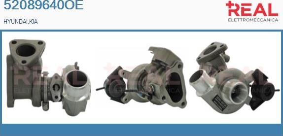 REAL 52089640OE - Turbocompresseur, suralimentation droxauto.com