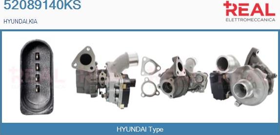 REAL 52089140KS - Turbocompresseur, suralimentation droxauto.com