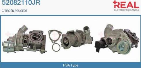 REAL 52082110JR - Turbocompresseur, suralimentation droxauto.com