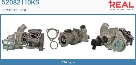 REAL 52082110KS - Turbocompresseur, suralimentation droxauto.com