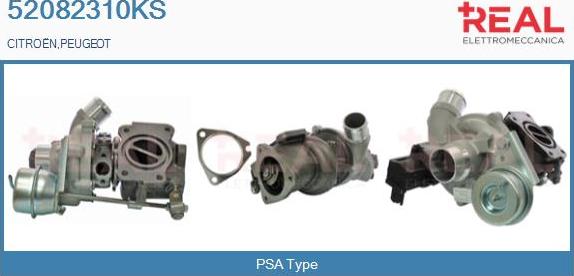 REAL 52082310KS - Turbocompresseur, suralimentation droxauto.com