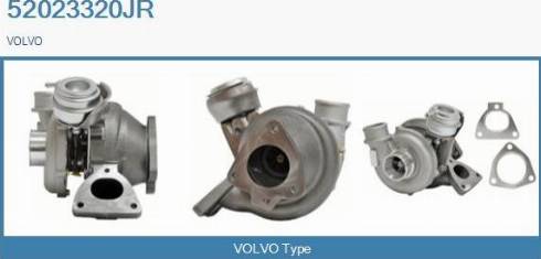 REAL 52023320JR - Turbocompresseur, suralimentation droxauto.com