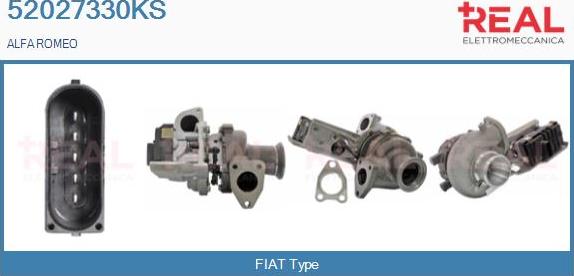 REAL 52027330KS - Turbocompresseur, suralimentation droxauto.com