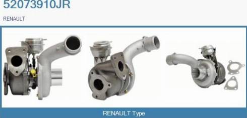 REAL 52073910JR - Turbocompresseur, suralimentation droxauto.com