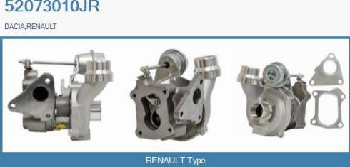 REAL 52073010JR - Turbocompresseur, suralimentation droxauto.com