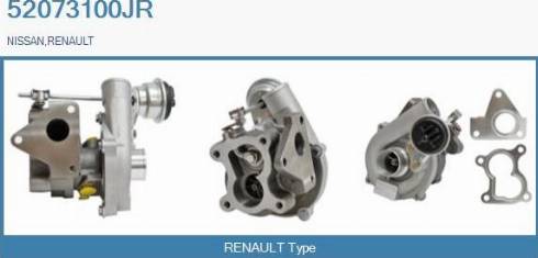 REAL 52073100JR - Turbocompresseur, suralimentation droxauto.com