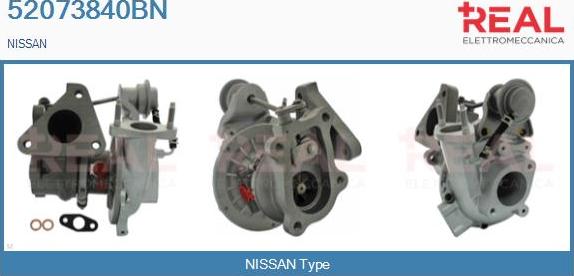 REAL 52073840BN - Turbocompresseur, suralimentation droxauto.com