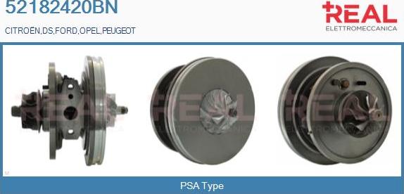 REAL 52182420BN - Carter central, compresseur droxauto.com