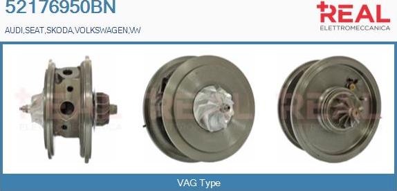 REAL 52176950BN - Carter central, compresseur droxauto.com