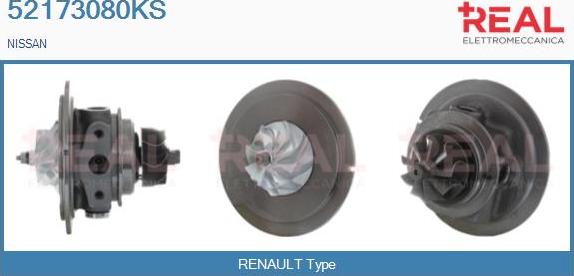 REAL 52173080KS - Carter central, compresseur droxauto.com