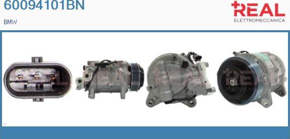 REAL 60094101BN - Compresseur, climatisation droxauto.com