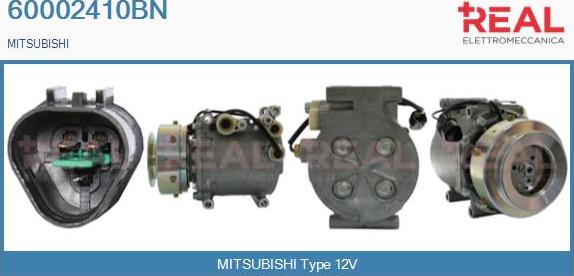 REAL 60002410BN - Compresseur, climatisation droxauto.com