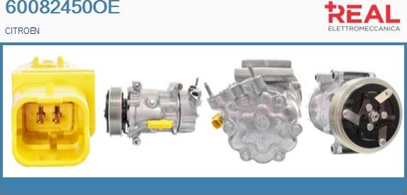 REAL 60082450OE - Compresseur, climatisation droxauto.com