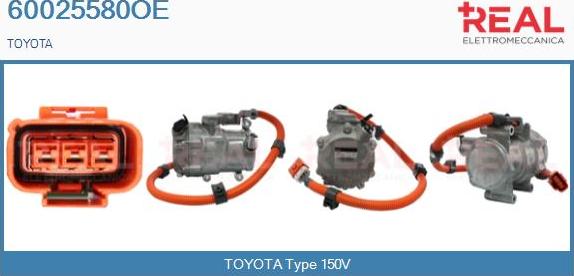 REAL 60025580OE - Compresseur, climatisation droxauto.com