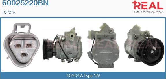 REAL 60025220BN - Compresseur, climatisation droxauto.com