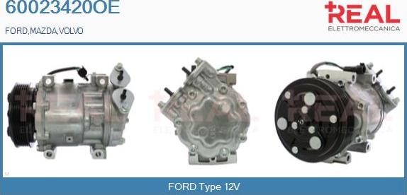 REAL 60023420OE - Compresseur, climatisation droxauto.com