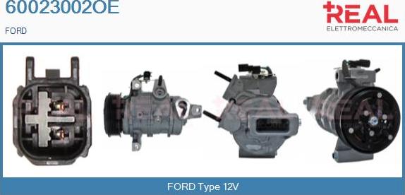 REAL 60023002OE - Compresseur, climatisation droxauto.com