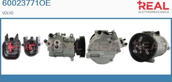 REAL 60023771OE - Compresseur, climatisation droxauto.com