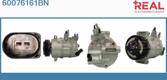 REAL 60076161BN - Compresseur, climatisation droxauto.com