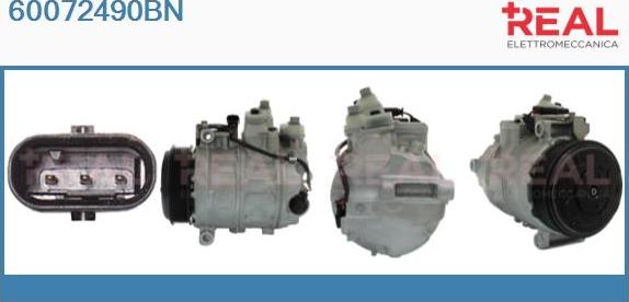 REAL 60072490BN - Compresseur, climatisation droxauto.com