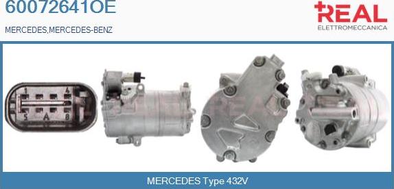 REAL 60072641OE - Compresseur, climatisation droxauto.com