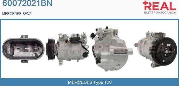 REAL 60072021BN - Compresseur, climatisation droxauto.com