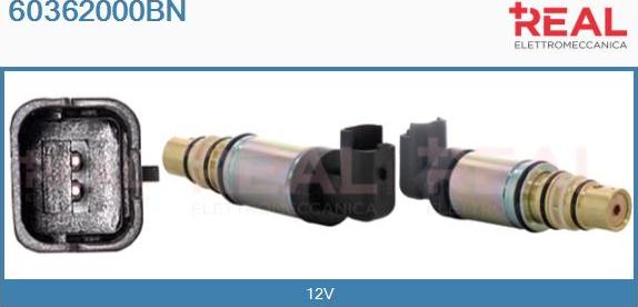 REAL 60362000BN - Valve de réglage, compresseur droxauto.com