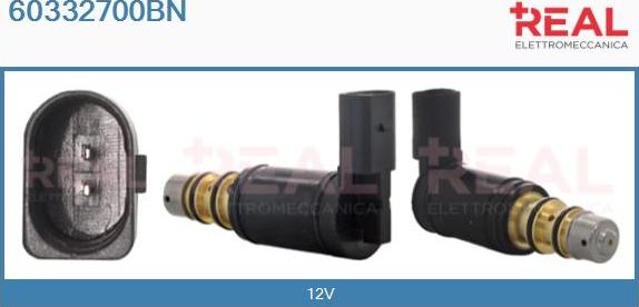 REAL 60332700BN - Valve de réglage, compresseur droxauto.com