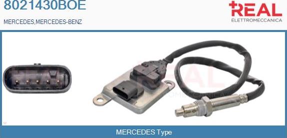 REAL 8021430BOE - Capteur NOx, Injection d'urée droxauto.com