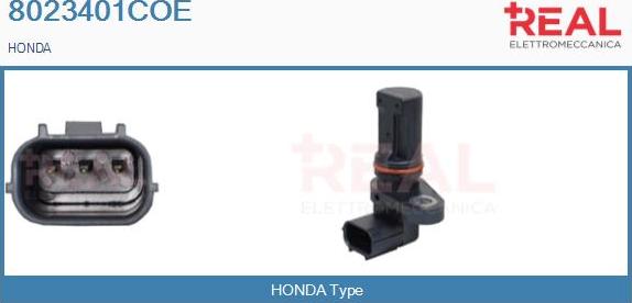 REAL 8023401COE - Capteur d'angle, vilebrequin droxauto.com