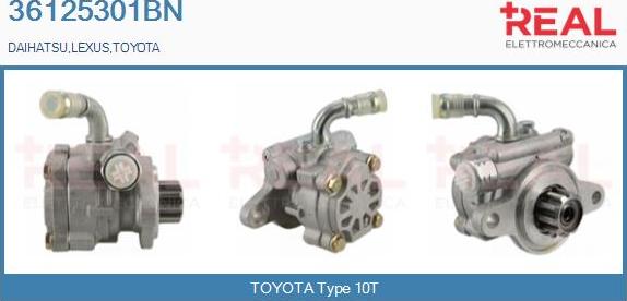 REAL 36125301BN - Pompe hydraulique, direction droxauto.com