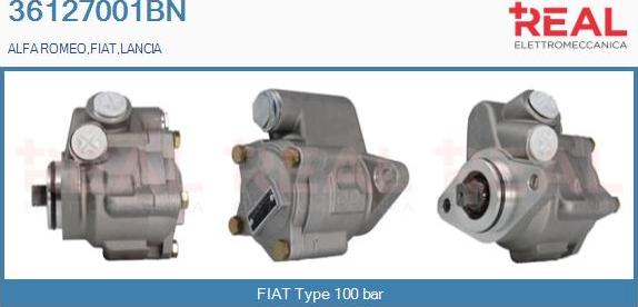 REAL 36127001BN - Pompe hydraulique, direction droxauto.com