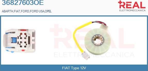 REAL 36827603OE - Détecteur de l'angle de braquage droxauto.com