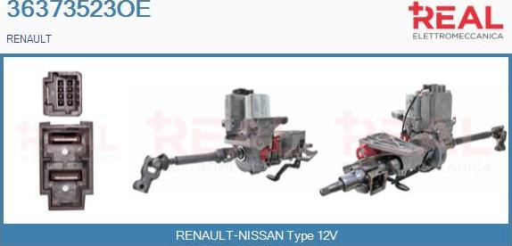 REAL 36373523OE - Colonne de direction droxauto.com