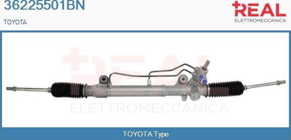 REAL 36225501BN - Crémaillière de direction droxauto.com