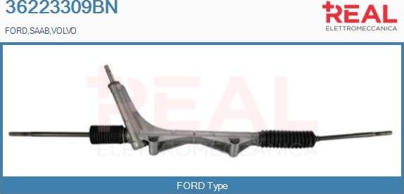 REAL 36223309BN - Crémaillière de direction droxauto.com