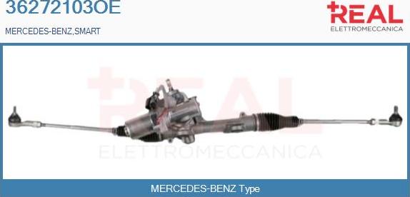 REAL 36272103OE - Crémaillière de direction droxauto.com
