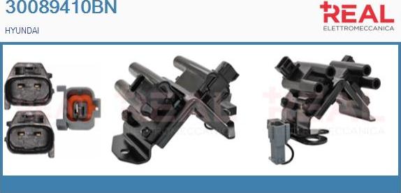 REAL 30089410BN - Bobine d'allumage droxauto.com